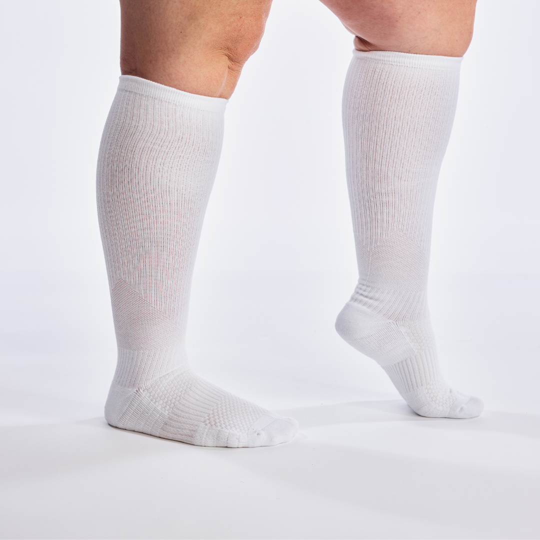 Delasocks Bred Stödstrumpa (12–15 mmHg)