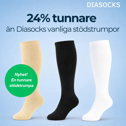 Delasocks tunn stödstrumpa
